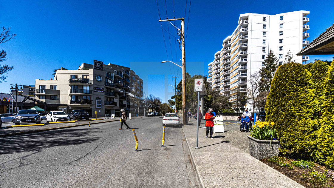 "Victoria's Old Neighbourhoods" stock image