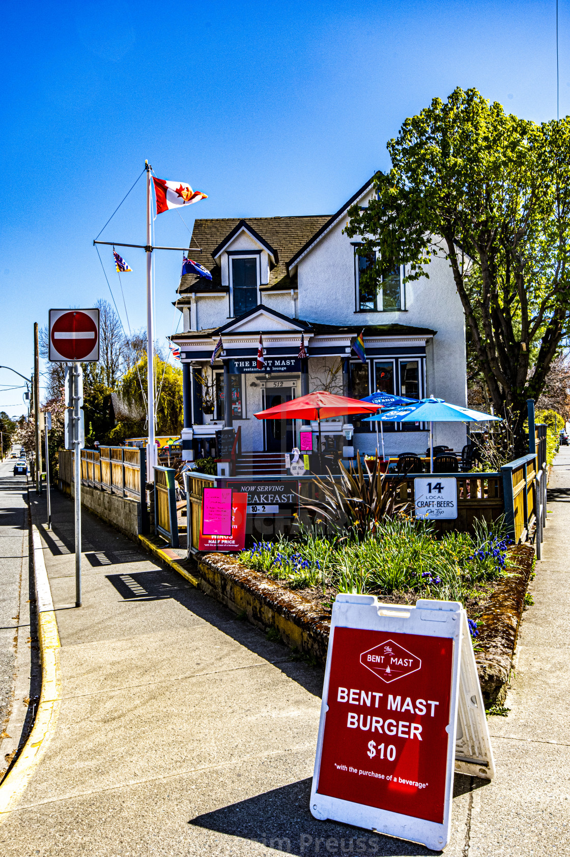 "Victoria's Old Neighbourhoods" stock image