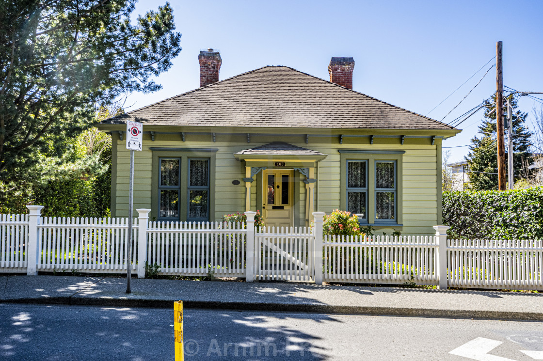 "Victoria's Old Neighbourhoods" stock image