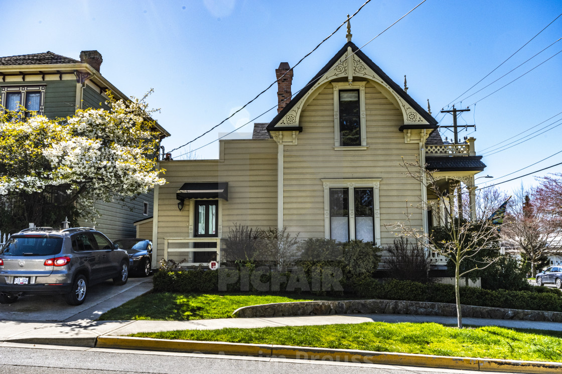 "Victoria's Old Neighbourhoods" stock image