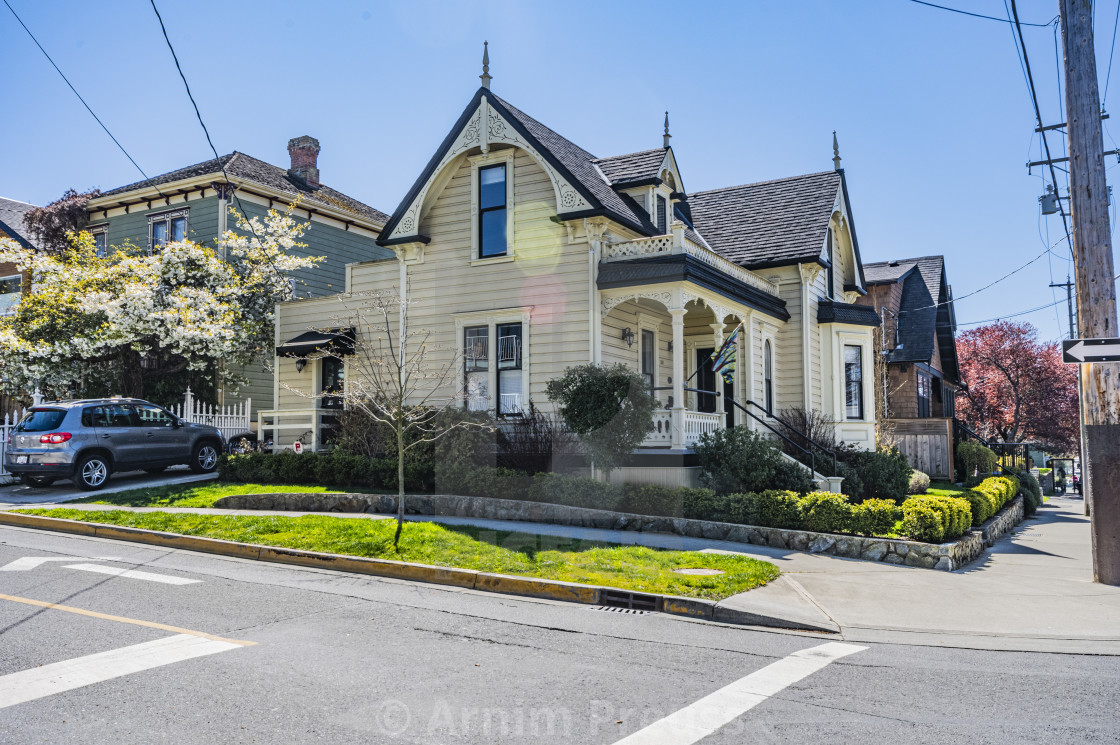 "Victoria's Old Neighbourhoods" stock image