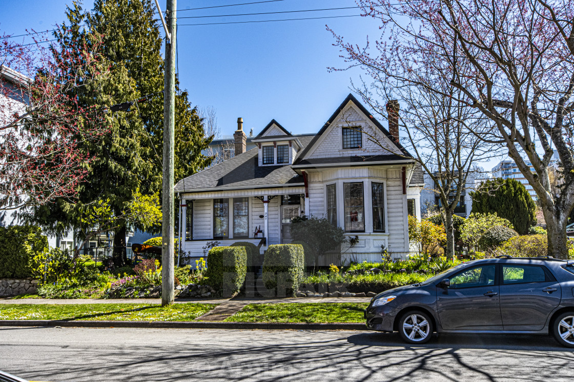 "Victoria's Old Neighbourhoods" stock image