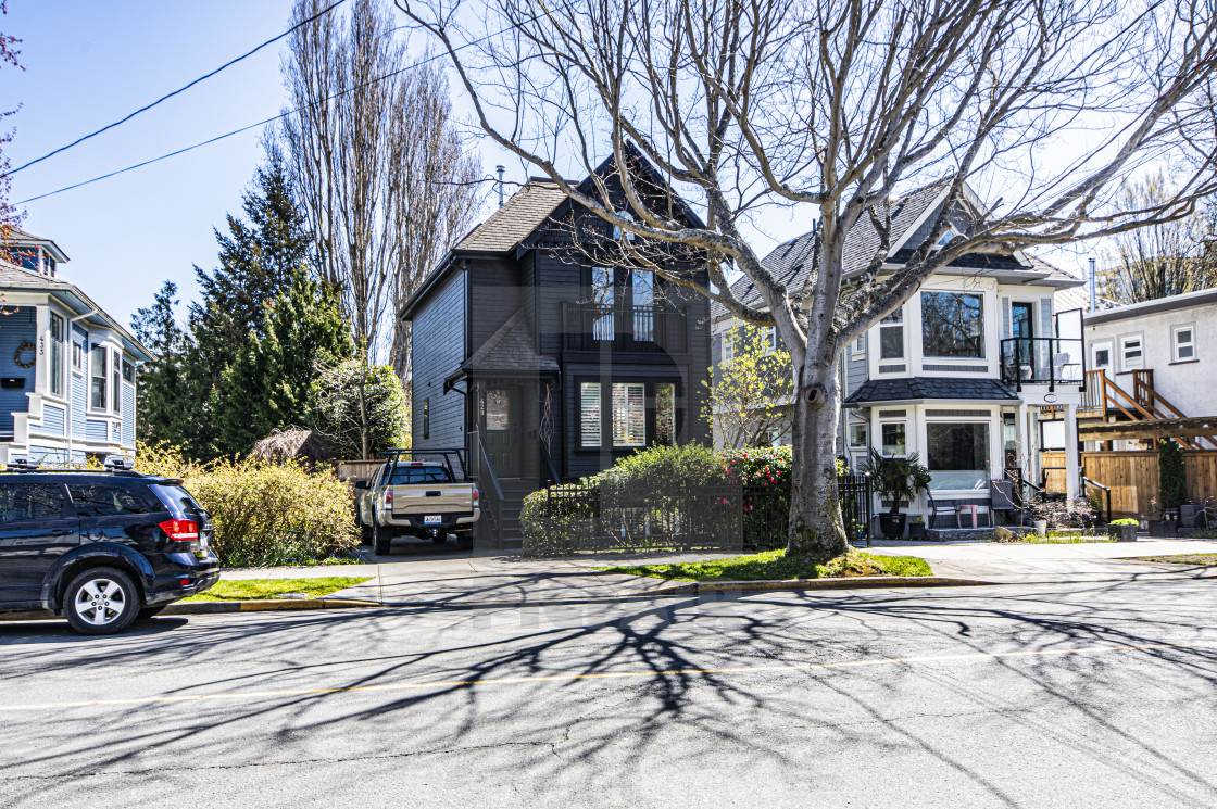 "Victoria's Old Neighbourhoods" stock image