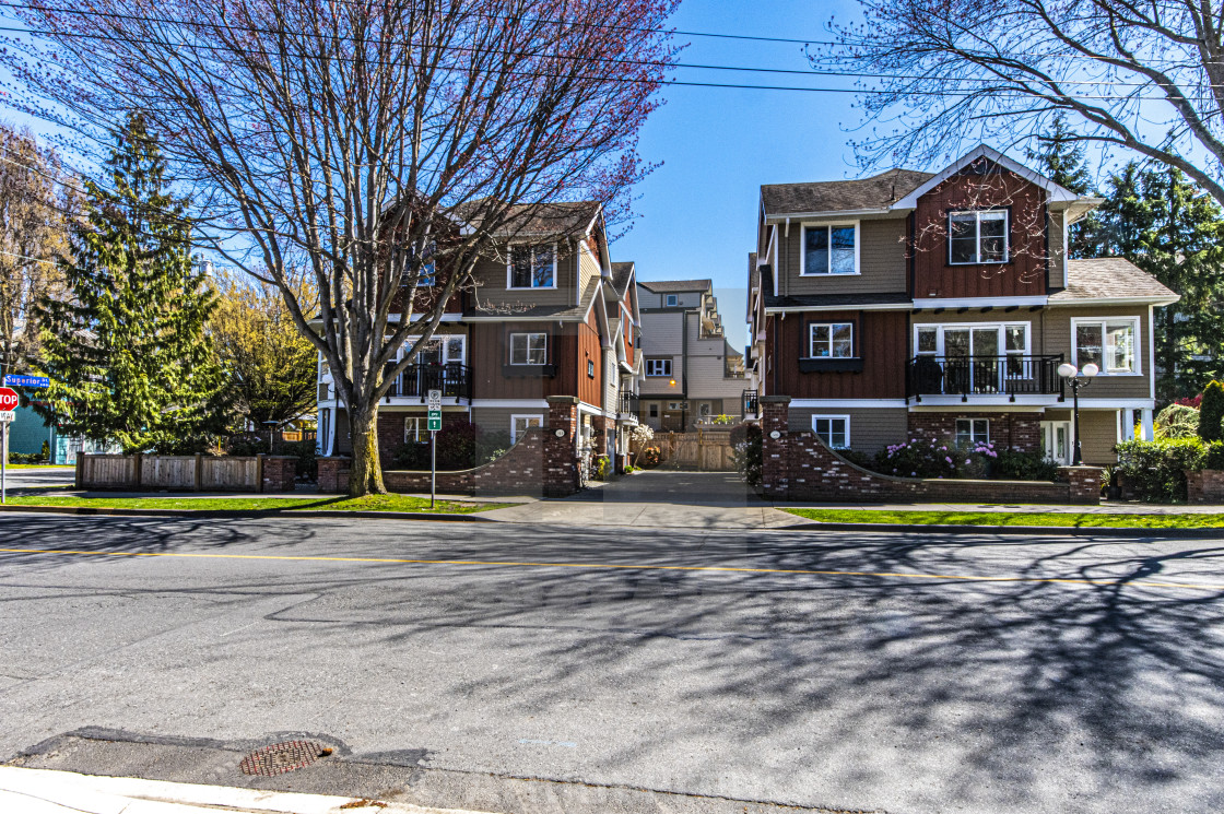 "Victoria's Old Neighbourhoods" stock image