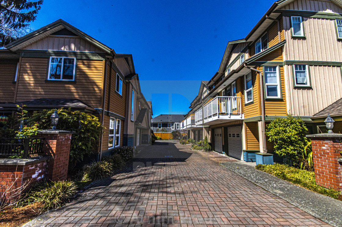 "Victoria's Old Neighbourhoods" stock image