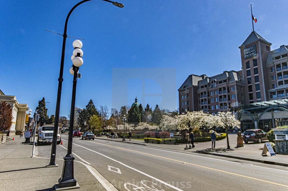 "Victoria's Old Neighbourhoods" stock image