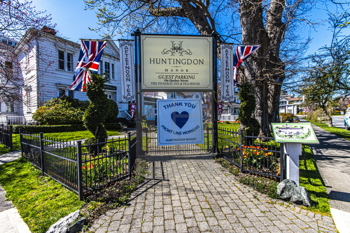 "Victoria's Old Neighbourhoods" stock image