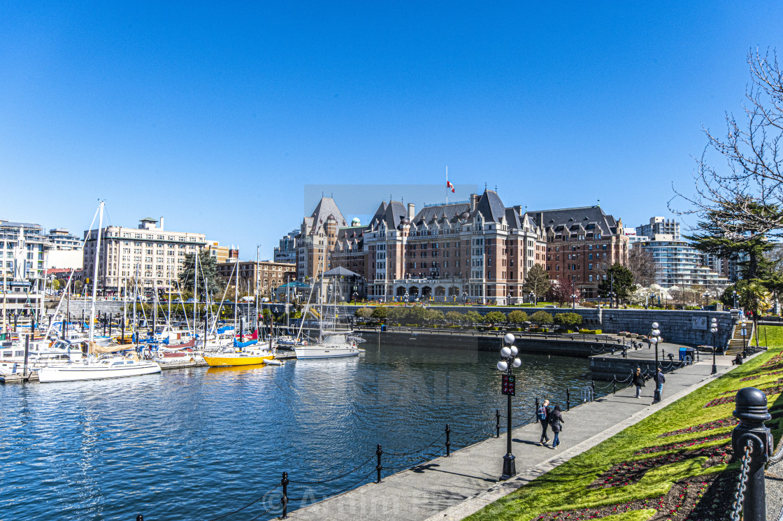 "Victoria's Inner Harbour" stock image