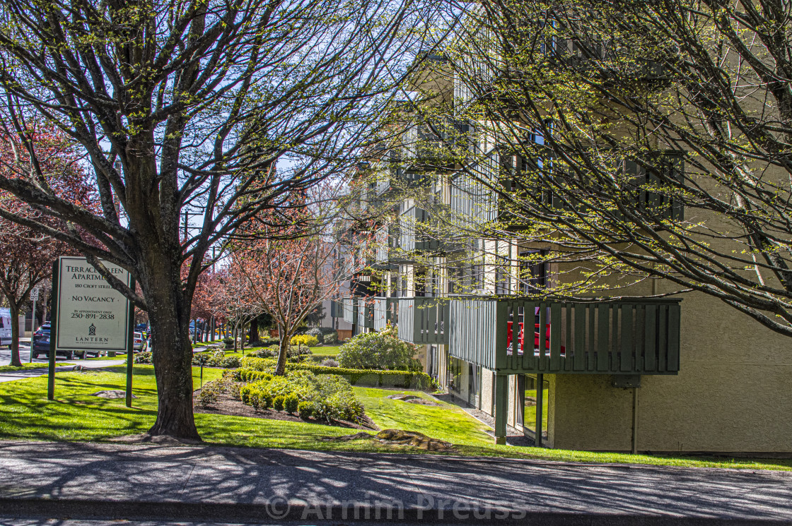 "Victoria's Old Neighbourhoods" stock image