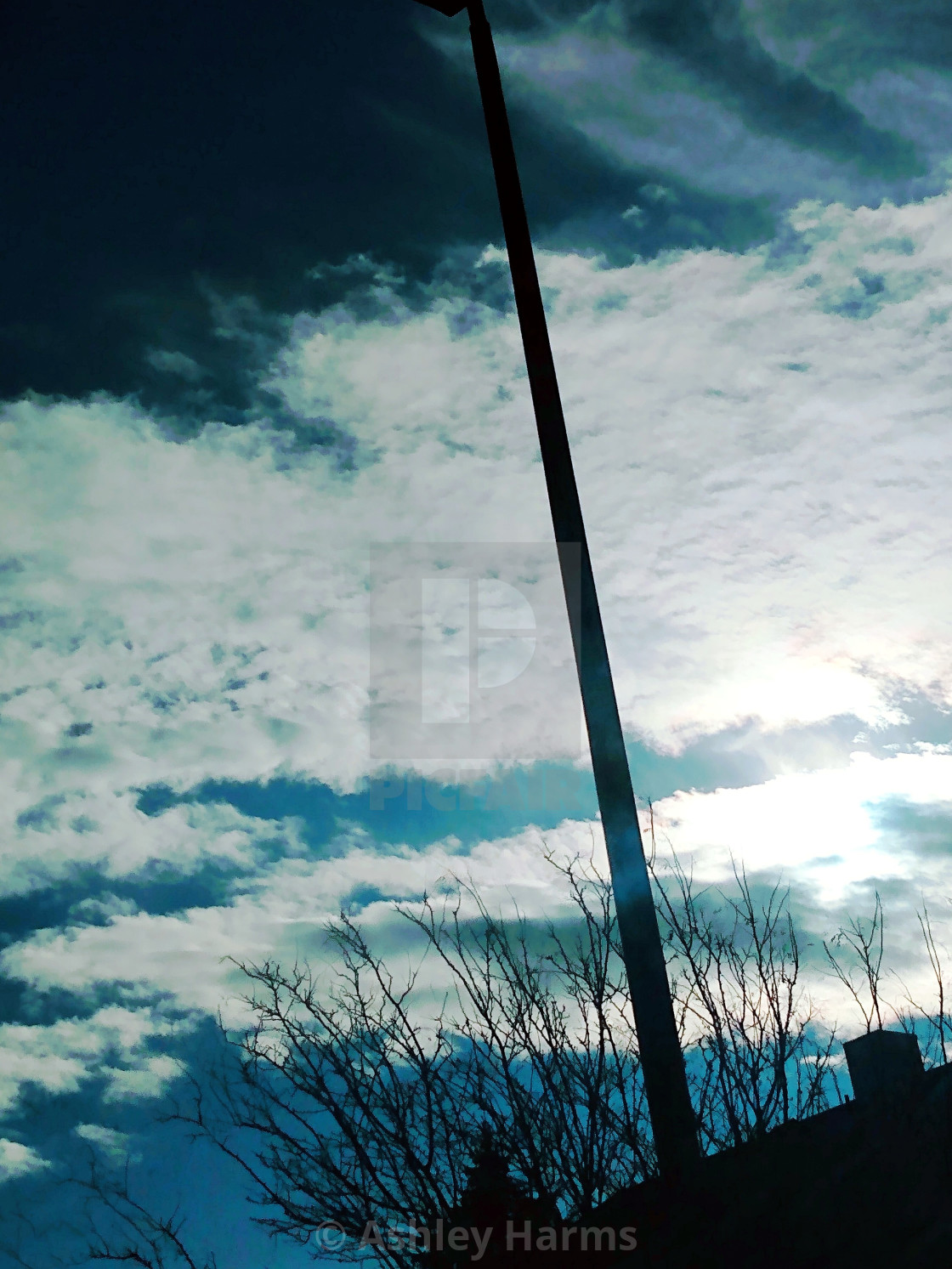 "Wavy Clouds on a Sunny Day" by Ashley Harms - $38.97 "Wavy Clouds on a Sunny Day" stock image