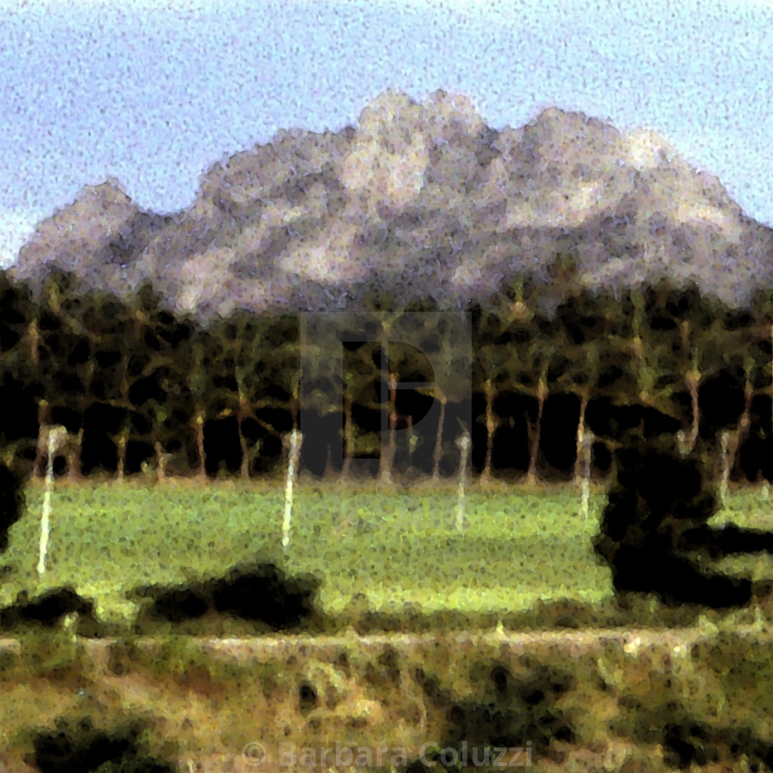 "Tamil Nadu, 1996: Panorama b)" stock image