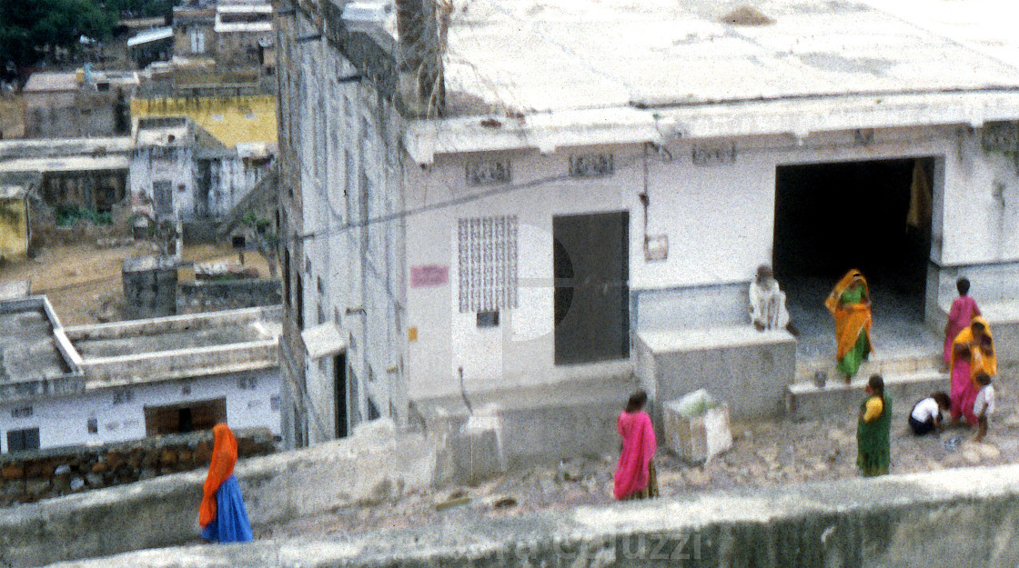 "Jaipur, 1996: A look at the people" stock image