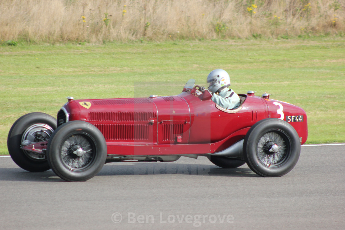 "1930s Motor Racing Classic Car" by Ben Lovegrove - £10.00 "1930s Motor Racing Classic Car" stock image
