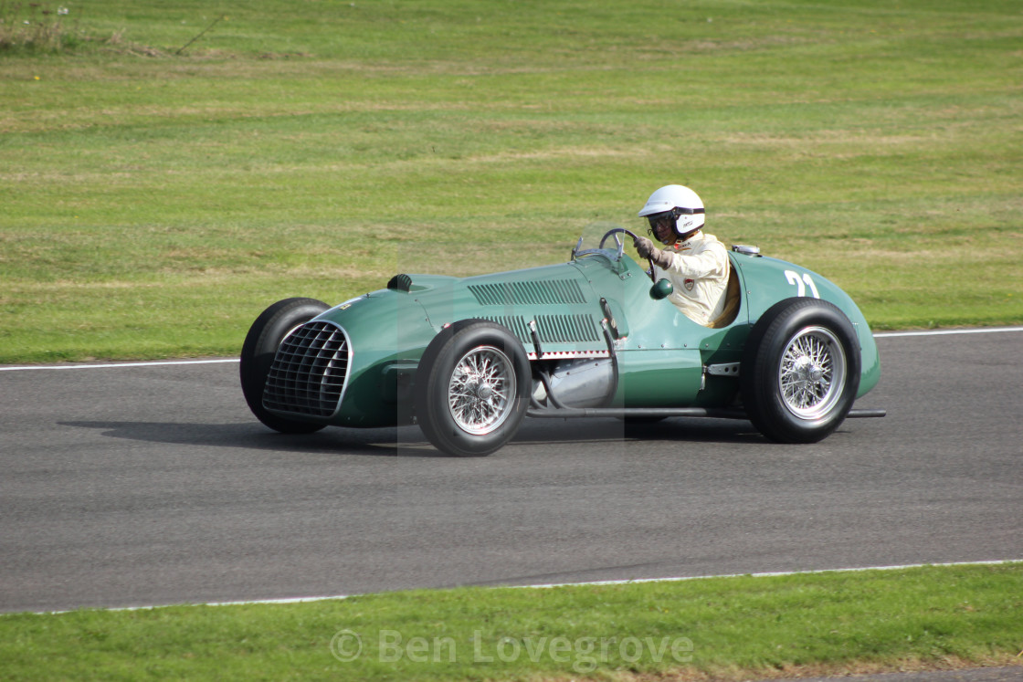 "1930s Motor Racing Classic Car" by Ben Lovegrove - £10.00 "1930s Motor Racing Classic Car" stock image