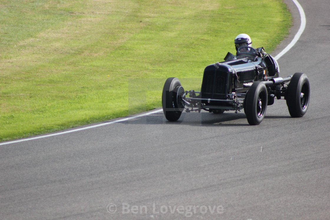 "1930s Motor Racing Classic Car" by Ben Lovegrove - £10.00 "1930s Motor Racing Classic Car" stock image