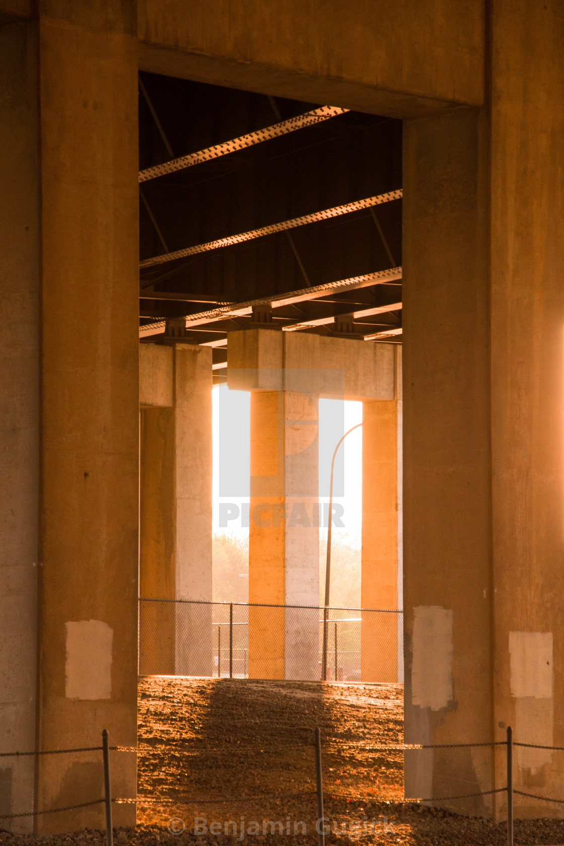 "Under the Bridge" stock image