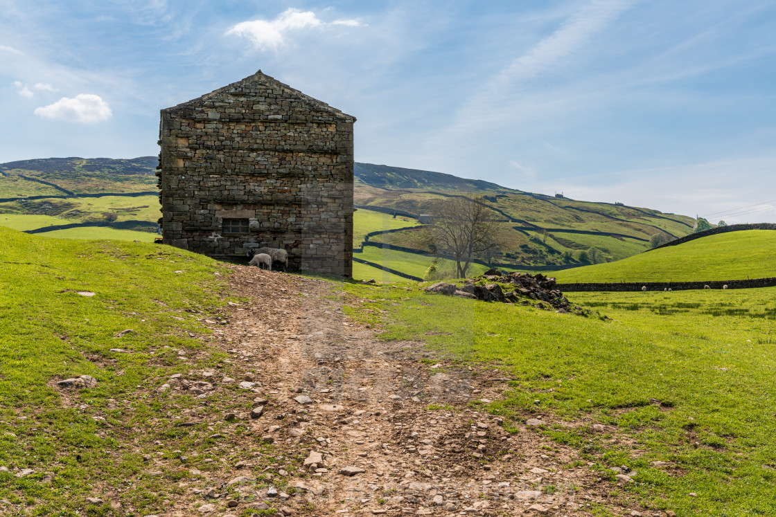 "Near Keld, North Yorkshire, England" stock image