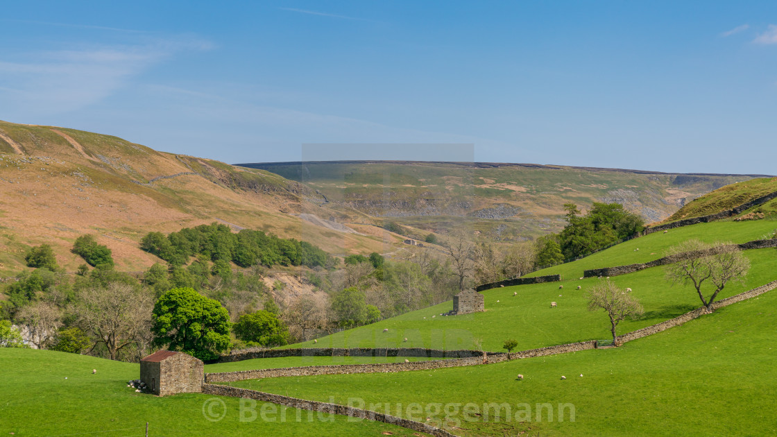 "Near Keld, North Yorkshire, England" stock image