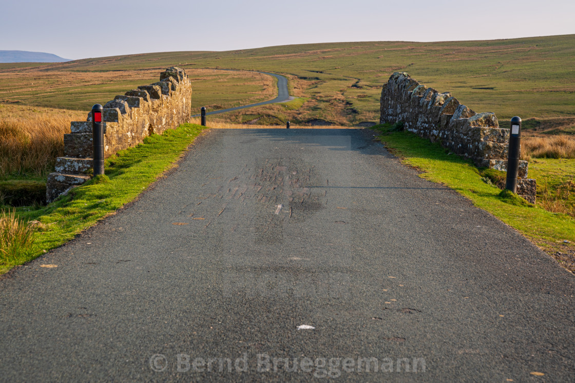 "Near West Stonesdale, North Yorkshire, England" stock image