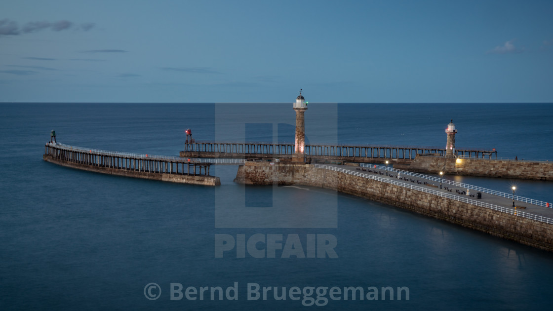 "Whitby, North Yorkshire, England, UK" stock image