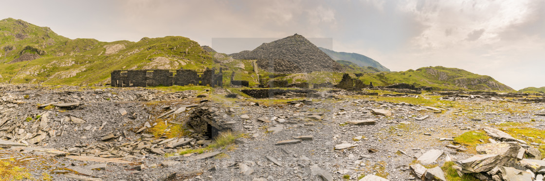 "Rhosydd Quarry, Wales, UK" stock image