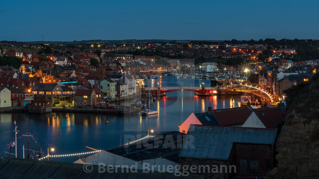 "Whitby, North Yorkshire, England, UK" stock image