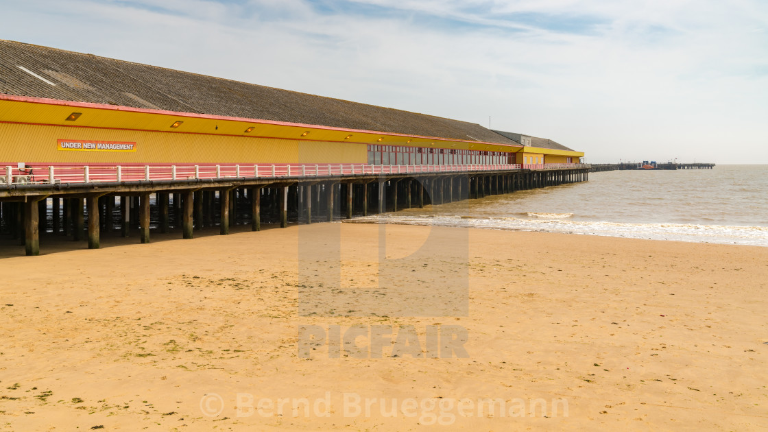 "Walton-on-the-Naze, Essex, England, UK" stock image