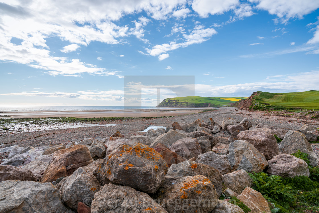 "St Bees, Cumbria, England" stock image