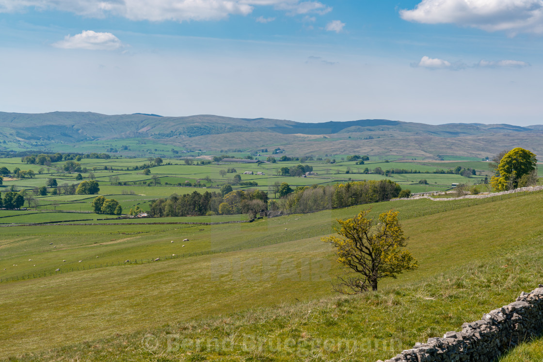 "Near Orton, Cumbria, England" stock image