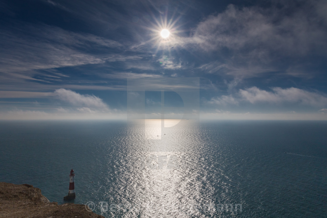 "Beachy Head, East Sussex, UK" stock image