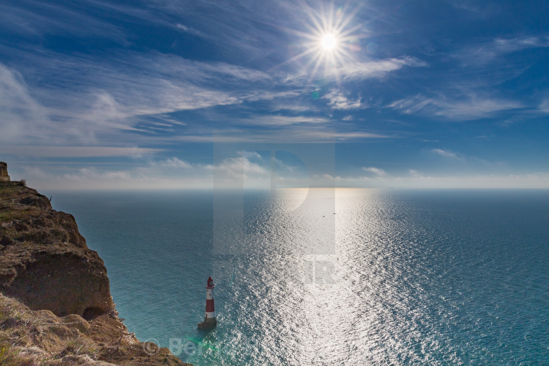 "Beachy Head, East Sussex, UK" stock image