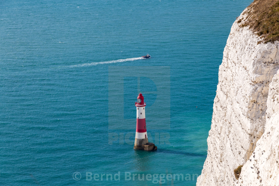 "Beachy Head, East Sussex, UK" stock image
