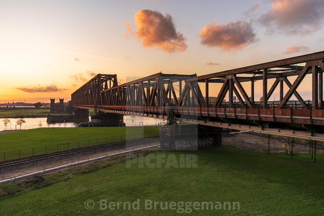 "Rheinpark Hochfeld in Duisburg, North Rhine-Westfalia, Germany" stock image