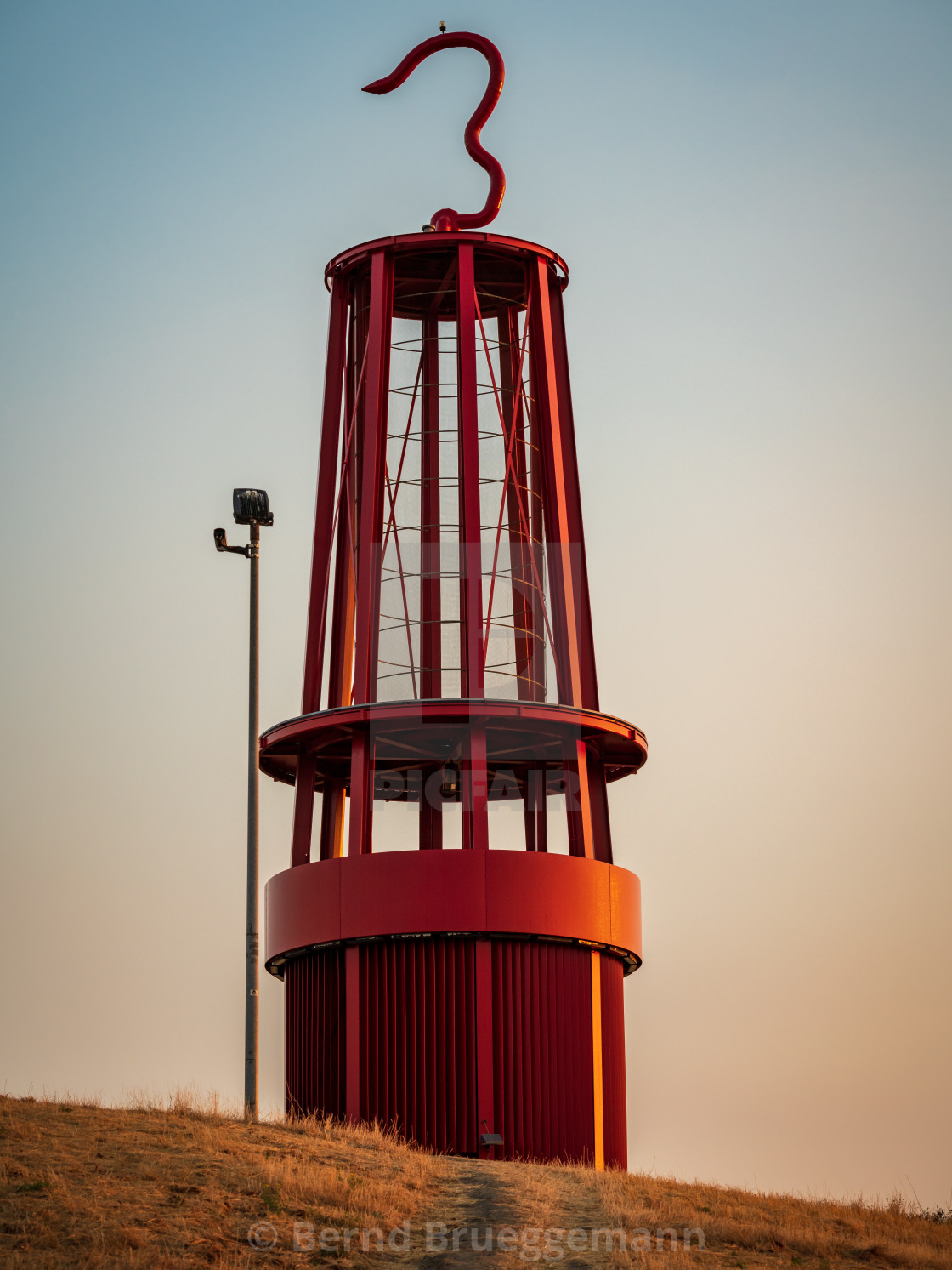 "Halde Rheinpreussen in Moers, North Rhine-Westfalia, Germany" stock image