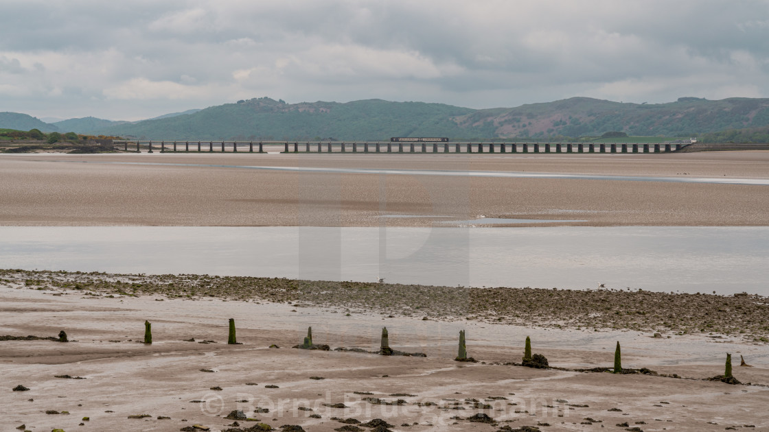 "View from Canal Foot, Cumbria, England" stock image