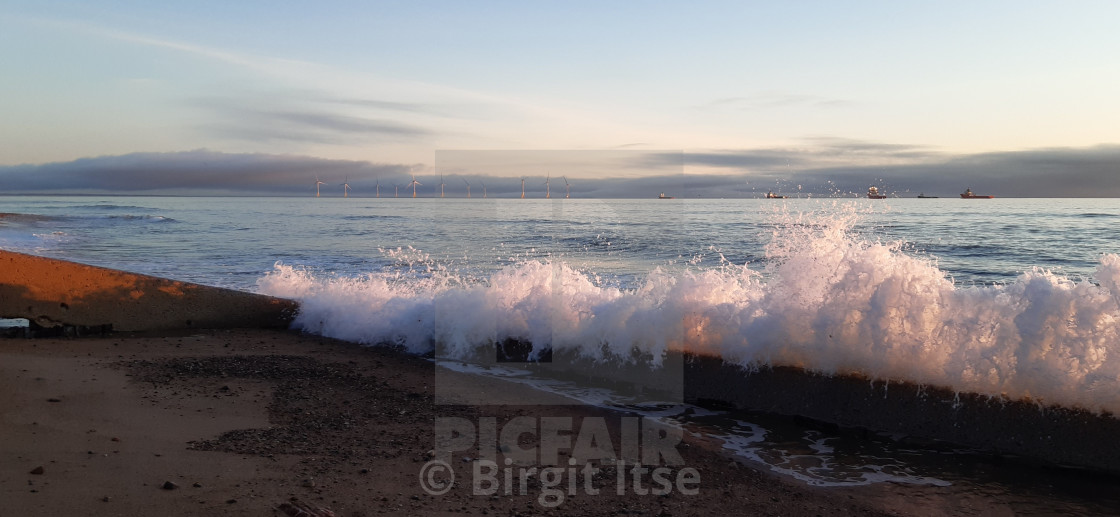 "Pink splash" stock image