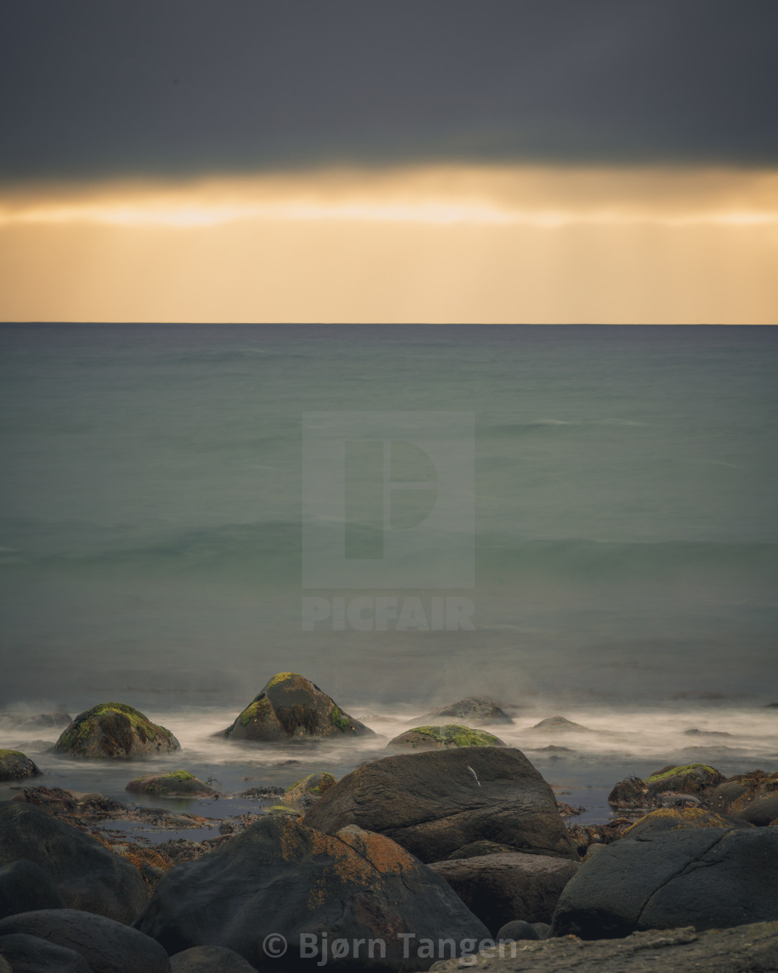 "Midnight at Eggum" by Bjørn Tangen - $46.32 "Midnight at Eggum" stock image