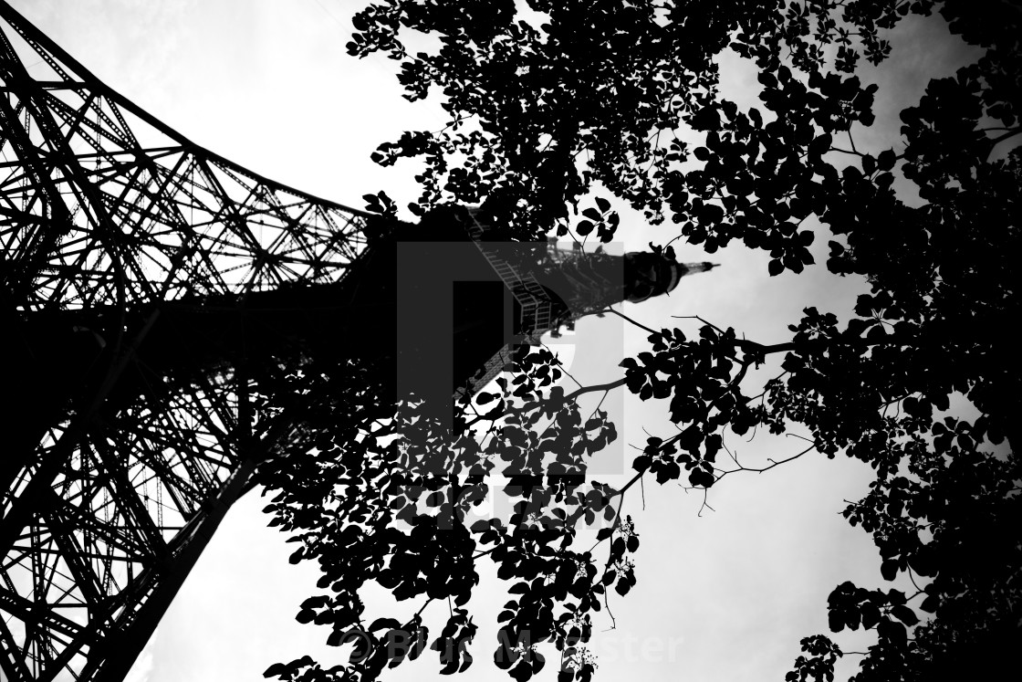 "Tokyo Tower, 1960s Style" stock image