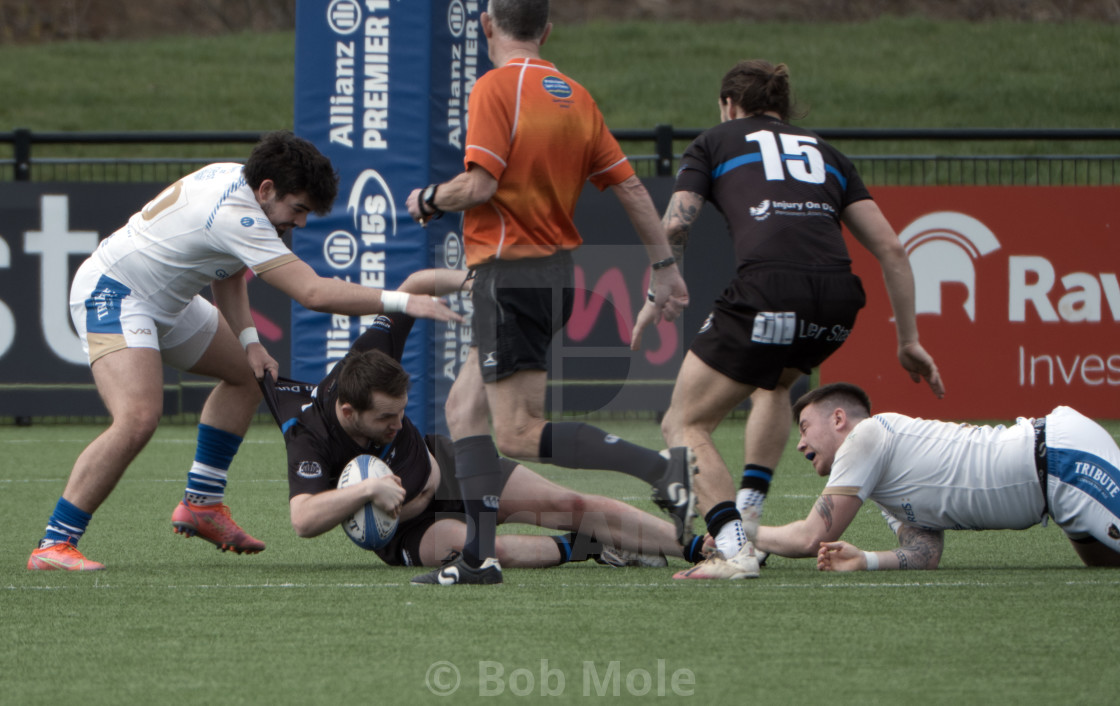 "Dings Crusaders v Avon & Somerset Police Rugby 18-3-23 0067" stock image