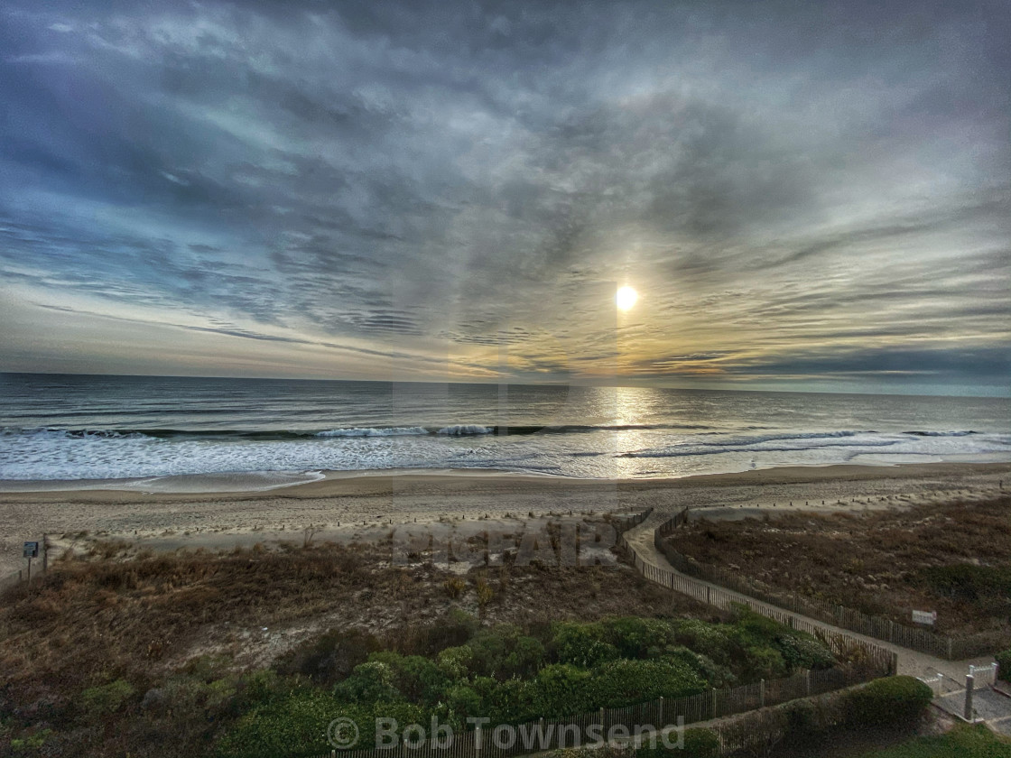 "Early morning beach" stock image