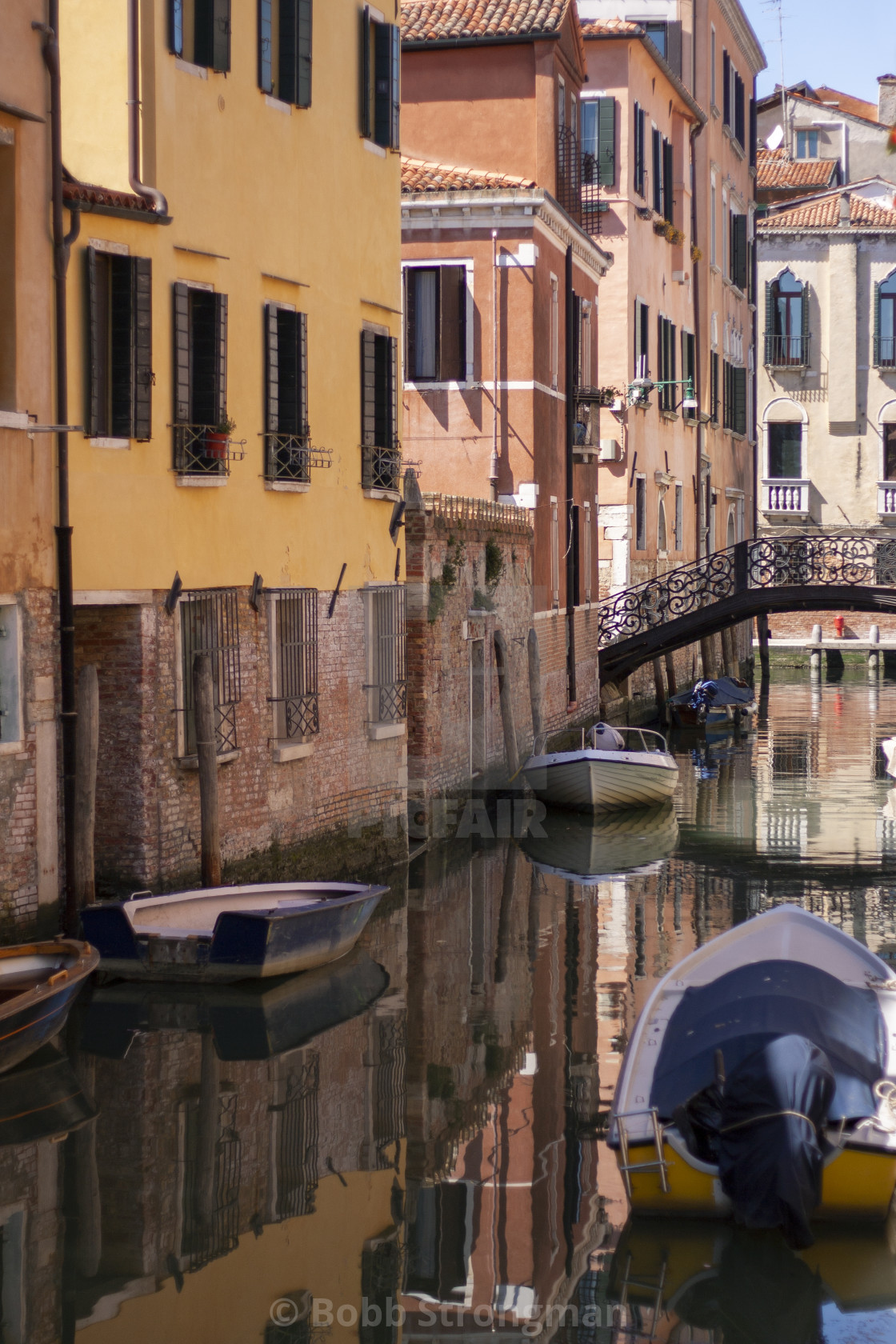 "Venice Canal" stock image