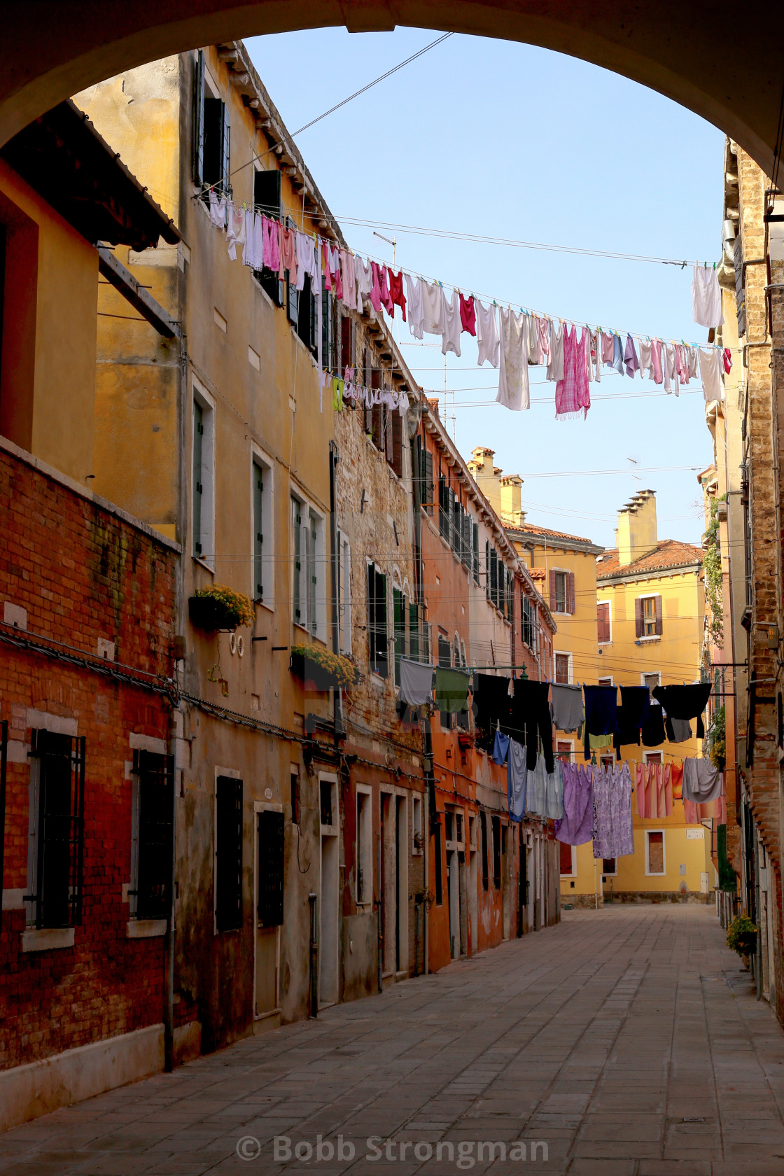 "Venice Street" stock image