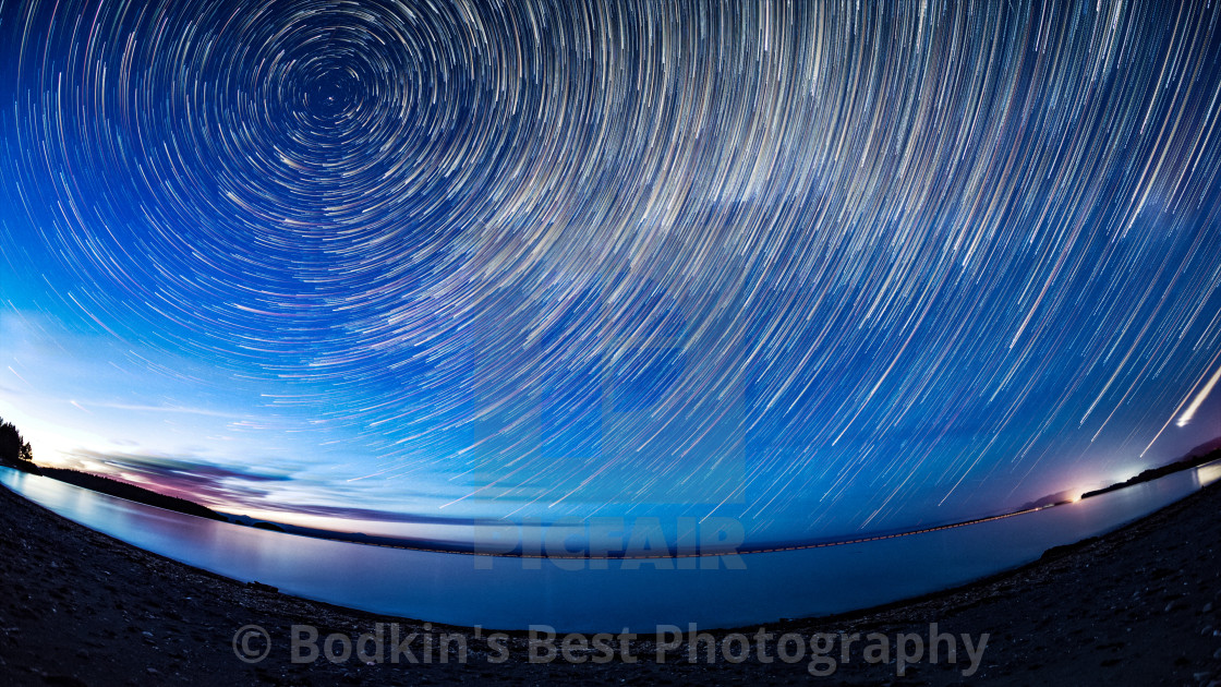 "Swirling Stars" stock image