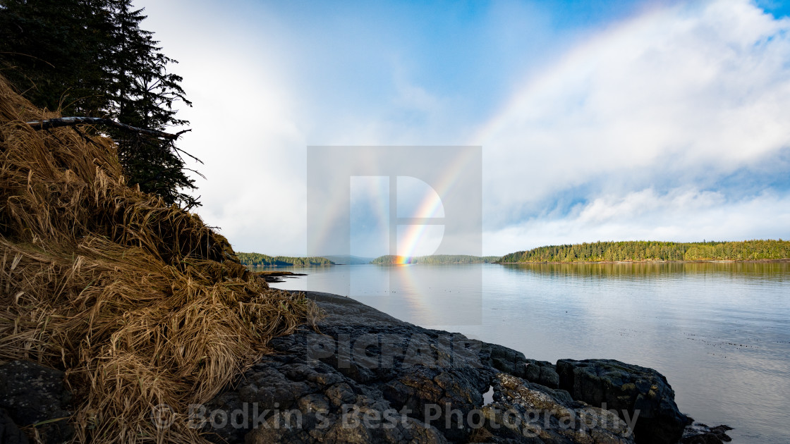 "Unique Rainbow" stock image