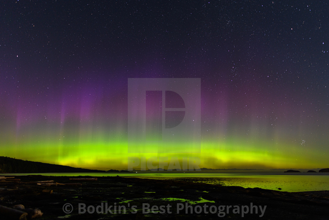 "Aurora Vancouver" stock image