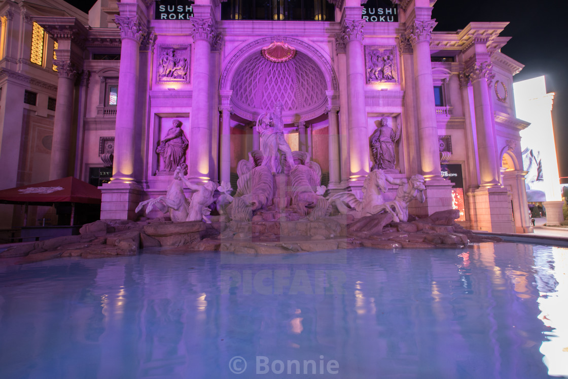 Forum Shops At Caesars Palace In Las Vegas Stock Photo - Download