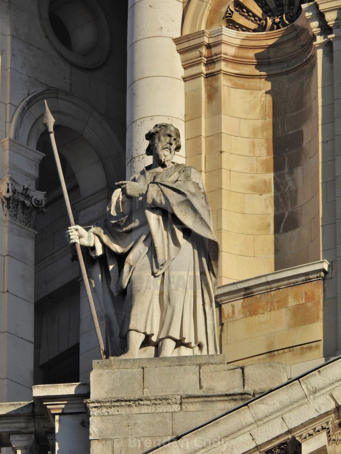 "St. Matthias on St Pauls Cathedral" stock image