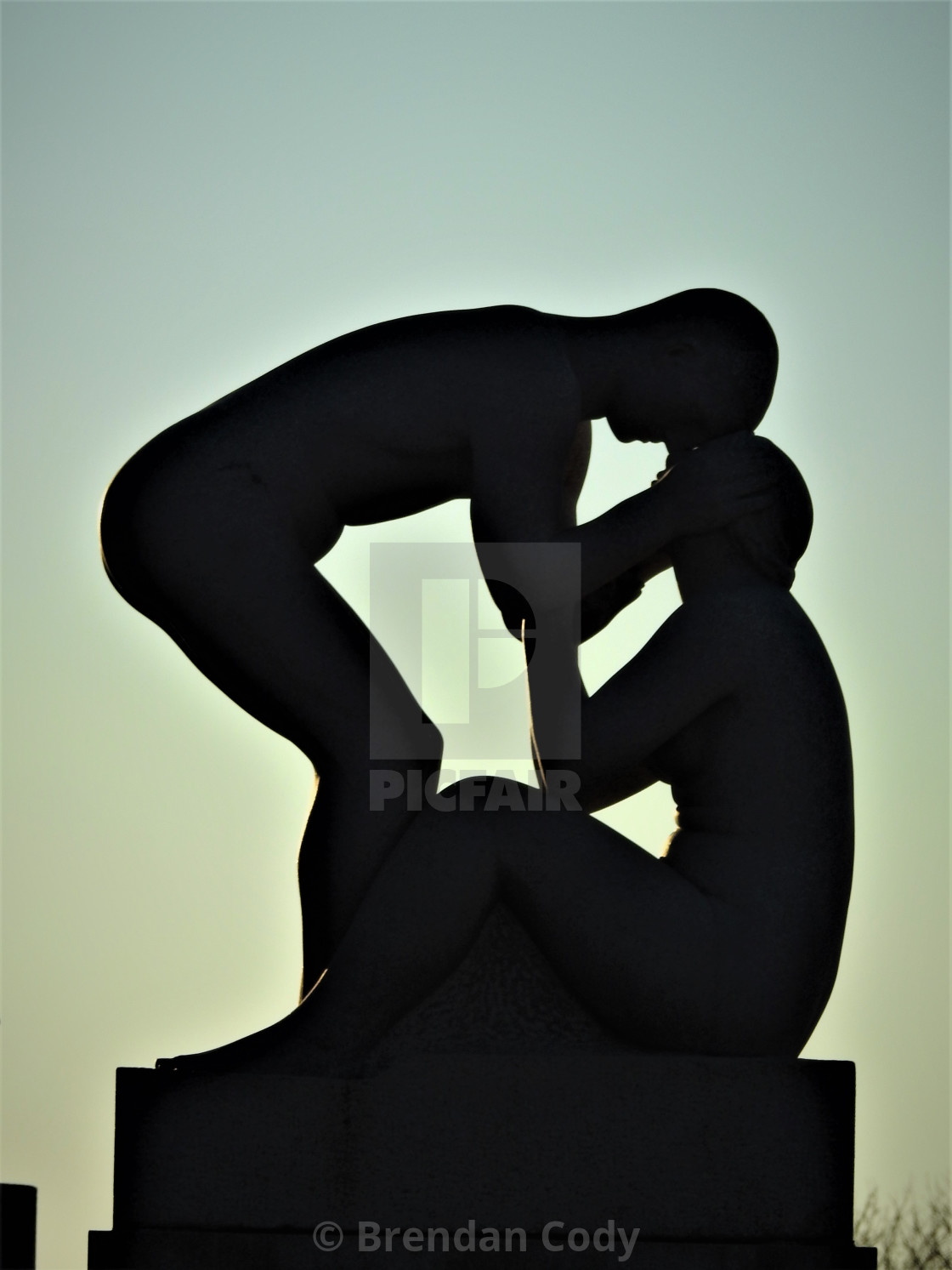 "Sculptural Figures" by Brendan Cody - $15.31 "Sculptural Figures" stock image