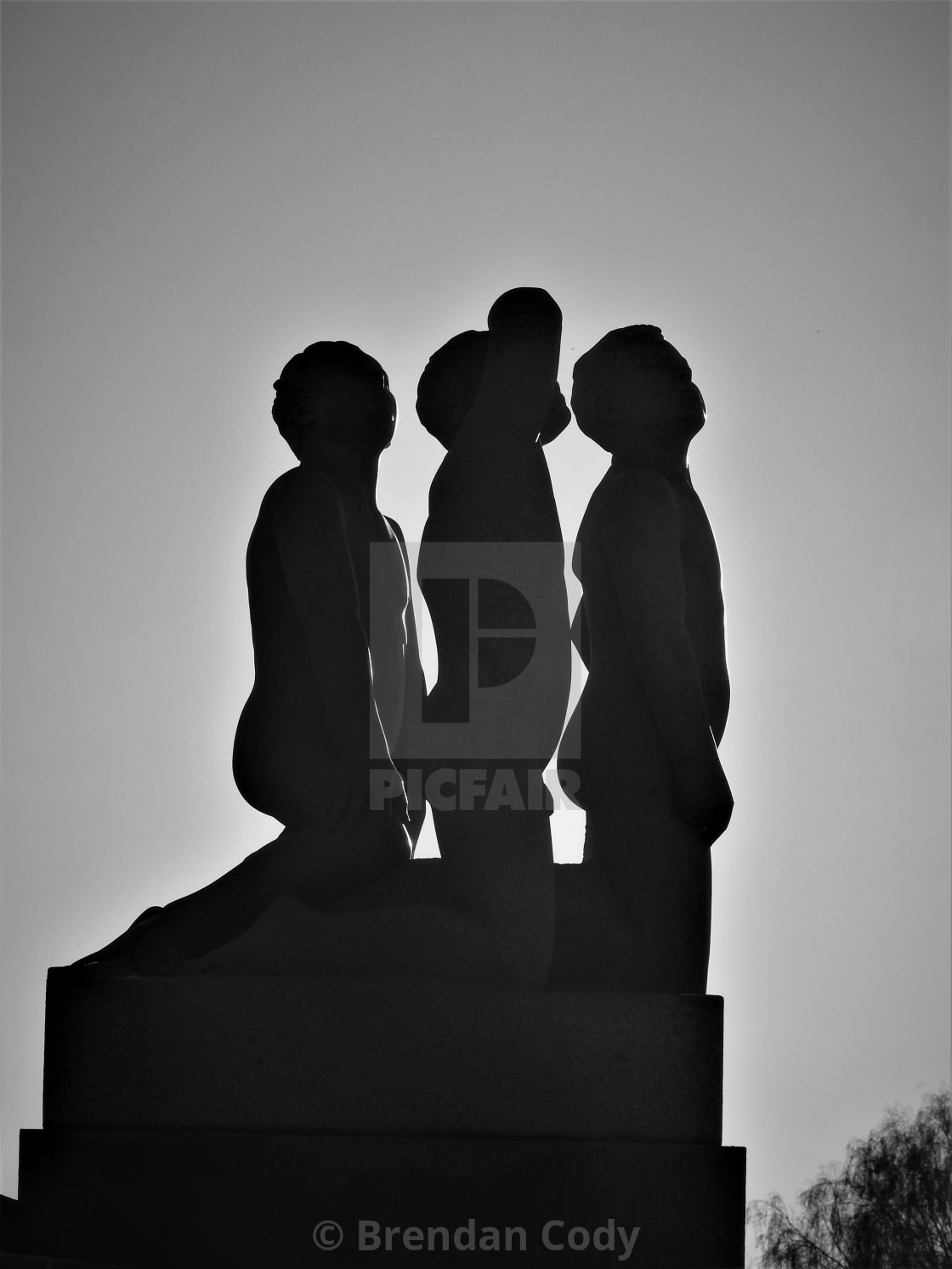 "Sculptural Figures" by Brendan Cody - $15.31 "Sculptural Figures" stock image