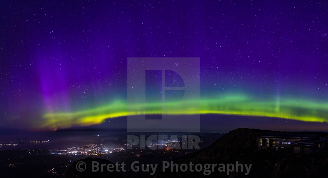 "Southern Lights" stock image